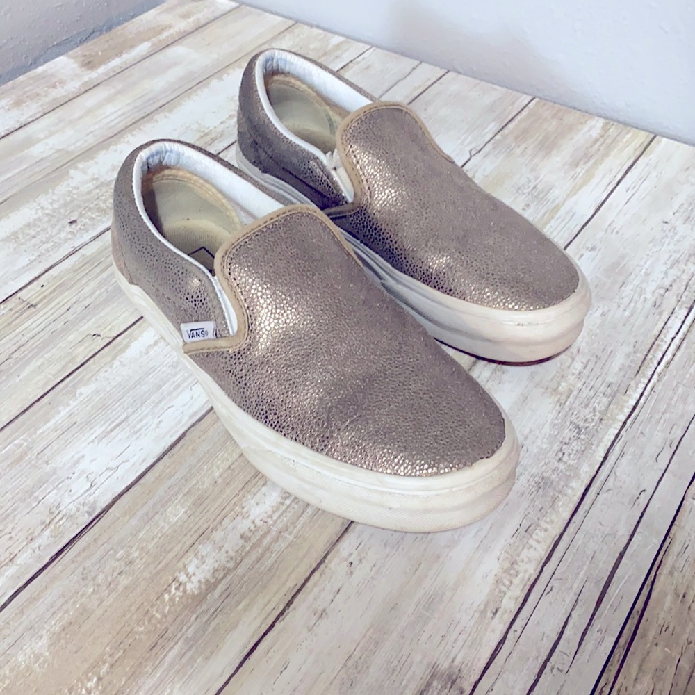 Women’s Vans Bronze Metallic